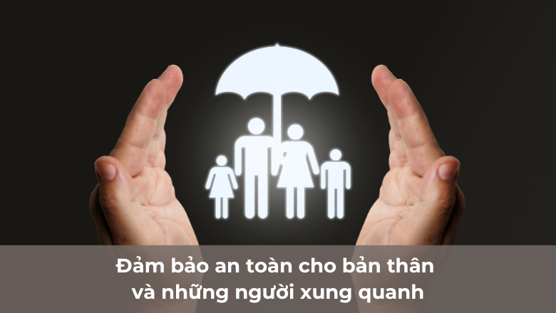 Đảm bảo an toàn cho bản thân và những người xung quanh trước khi dập tắt đám cháy