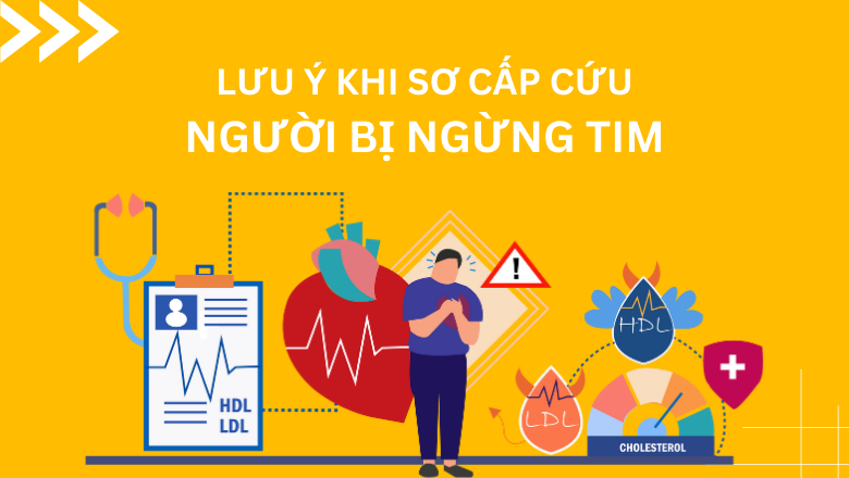 Lưu ý khi sơ cấp cứu người bị ngừng tim