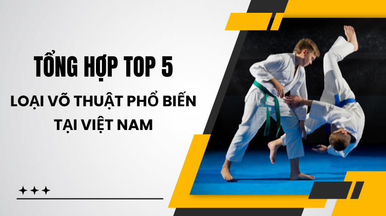 Tổng hợp top 5 loại võ thuật phổ biến tại Việt Nam